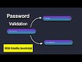 Email Validation Check in HTML CSS & JavaScript | How to Validate Email in JavaScript 2023