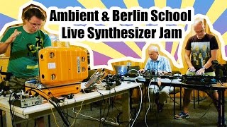 Ambient \u0026 Berlin School Live Synth Jam | Roli Seaboard RISE, Roland JD-Xi, Korg Volca Keys