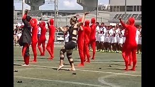 2017 東福岡高校体育祭【赤パフォーマンス】