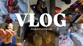 VLOG: Mini cilt bakımı | kargo açıyoruz 📦|temizlik |Shake yapmaya çalışıyoruz |Dilaranın ev halleri😂