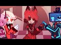 It starts with sorry but it's Alastor and Vox | Hazbin Hotel Half Heart AU | Gacha Life 2