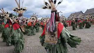 Hudoq Di Taman Budaya Sendawar..