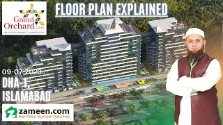 Grand Orchard | Floor Plan Explained | DHA-1 | Islamabad | Zameen.com