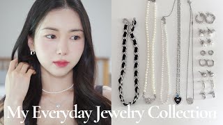 (eng) 월간에센셜 6월호 : 주얼리 편 ✨ 최애 실버 악세사리 하울 💍 데일리 귀걸이, 목걸이 추천 My Everyday Jewelry Collection