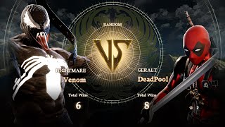 Soul Calibur 6 | Venom (Spider-Man) VS Deadpool (Deadpool)