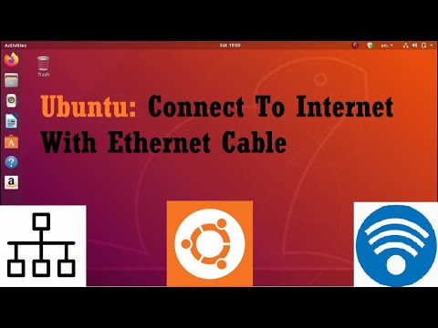 Ubuntu: Connect to the Internet with an Ethernet cable via the command line