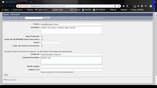 Bugzilla Tutorial - How to Add Product