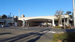 神戸市兵庫区 地下鉄上沢駅から湊川公園西口まで歩き撮り