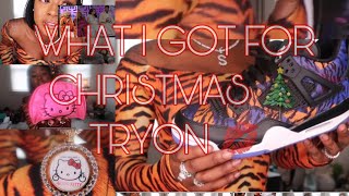 WHAT I GOT FOR CHRISTMAS!! TRYON HAUL!!
