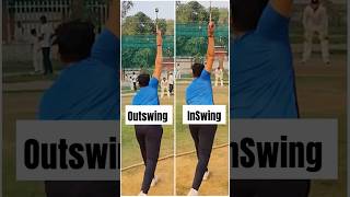 My Out & In Swing Release drill 🔥 How to swing the ball  #shorts #trending