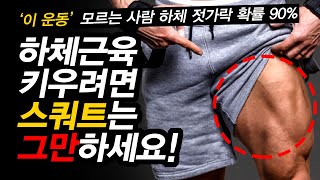 '종아리'와 '허벅지'를 동시에 키우는 하체 운동 루틴!