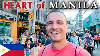 First Impressions of MANILA 🇵🇭 Friendly Filipinos, Jollibee, Intramuros, Chinatown (FUN WALK)