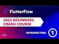 Design and build a #nocode #FlutterFlow App Beginners Crashcourse 2023 Part 1