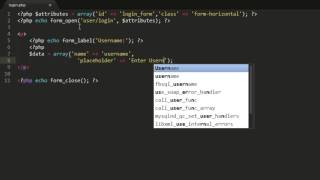 Codeigniter App Part 4 - Form Helper