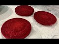 CLASSIC  SUPER MOIST RED VELVET CAKE  CREAM CHEESE FROSTING