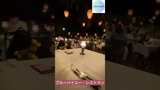 アトラクションの中で食事！？ブルーバイユーで食べてみた#shorts #ディズニーランド #ブルーバイユー #ディズニー