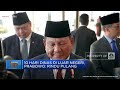 10 Hari Dinas di Luar Negeri, Prabowo Rindu Pulang