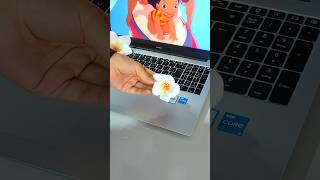 Make a Hawaiian flower Lilo & Stitch style💙 #disney #liloystitch #diy