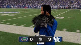 Cfb sim  season week 1 florda gators vs Kentucky