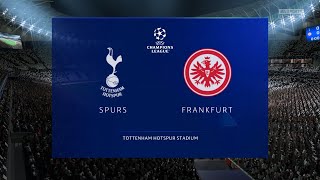 Tottenham vs Frankfurt | Tottenham Hotspur Stadium | 2022-23 UEFA Champions League | FIFA 23