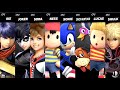 Ike VS Joker VS Sora VS Ness VS Sonic VS Duck Hunt Duo VS Lucas VS Shulk LV9 CPU Smash Bros Ultimate