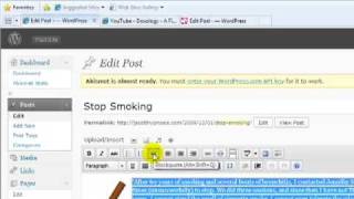 Wordpress for Beginners - Admin Area