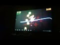 fruit ninja demo on mk808b android mini pc with rc11 gyro mouse on 42 inch led tv