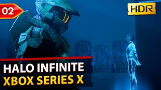 Halo Infinite Campaign Gameplay Walkthrough - Part 2. No Commentary [Xbox Series X HDR]