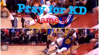 Game 5 Kevin Durant injury | 2019 NBA FINALS