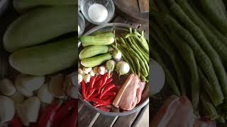 #cooking ចំហុយប្រហុក.ជាមួយសាច់ជ្រូកចិញ្រ្ចាំ🇰🇭