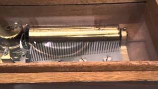 Reuge music box 50 notes - 4 songs Mozart