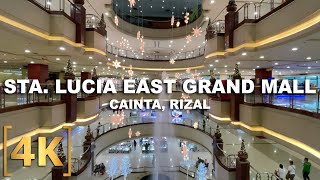 Sta. Lucia East Grand Mall | Walking Tour | 4K | Cainta, Rizal | Philippines