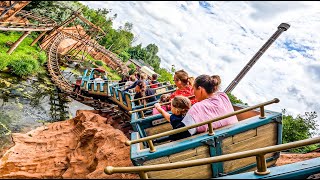 Calamity Mine Walibi Belgium - Backseat WIDE POV 4K60FPS