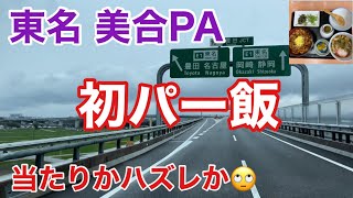 【東名 美合PA】長距離トラックばばぁ3/22(火)意外と初パーキング！で初物食べよう🤔