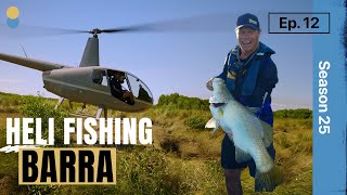 Heli-Fishing for Barra in the Croc-Infested Waters of the Northern Territory! 🚁🐊🎣