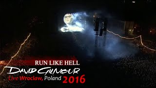 David Gilmour - Run Like Hell | REMASTERED | Wroclaw, Poland - June 25th, 2016 | Subs SPA-ENG