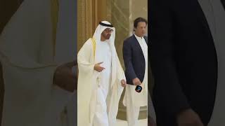 Entry UAE prince with Pakistani prime minister 👍#crownprince #imrankhan #pakistan #uae