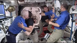 SpaceX Crew-2 astronauts enter space station after docking