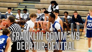 Franklin Community 8th take down DC Hawks Tuff Game! South bend transfer Elijah King goes OFF!