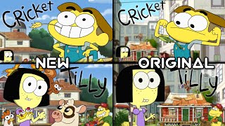 Big City Greens S3B Opening Comparison To S1 Original Side-By-Side After Ep.'The Move' HD