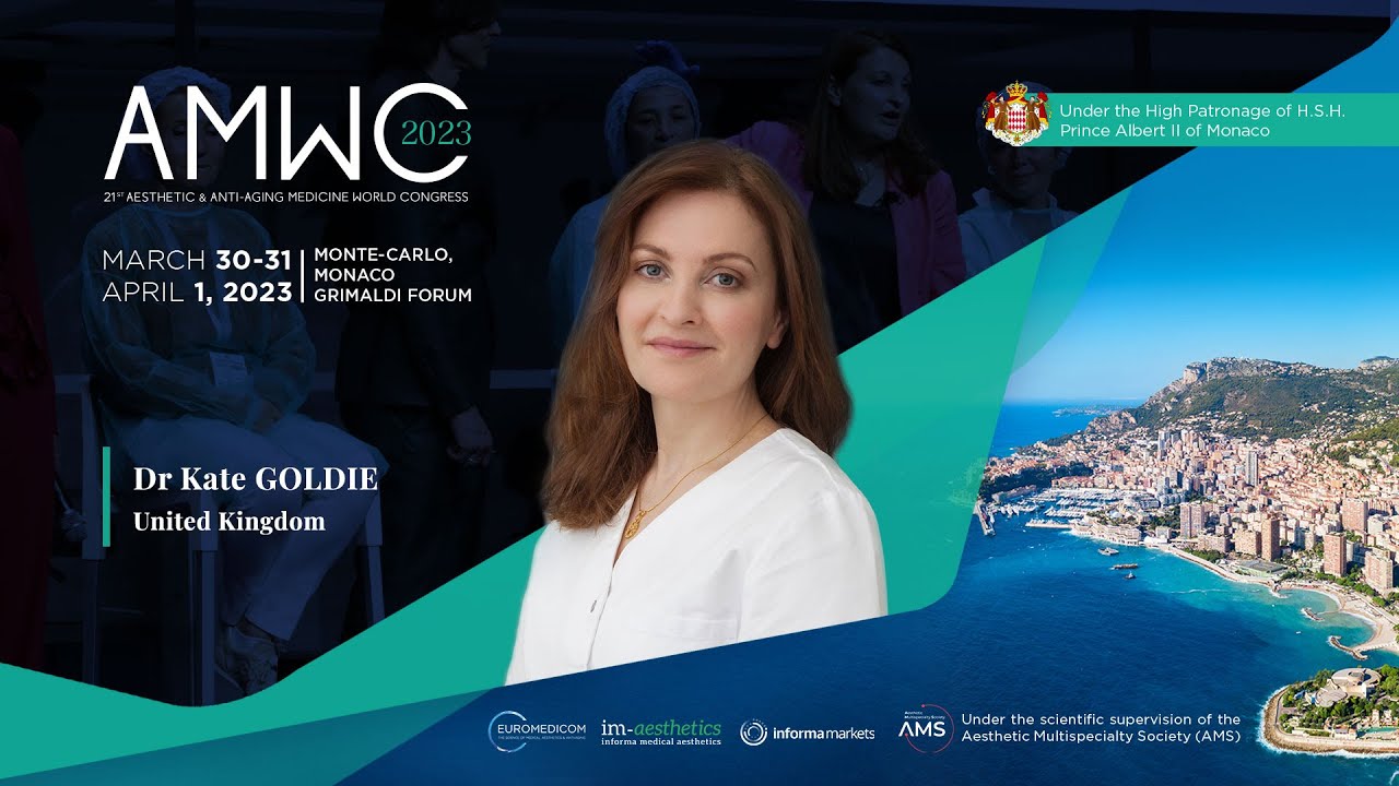 Dr Kate Goldie At Amwc Aesthetic Anti Aging Medicine World Congress