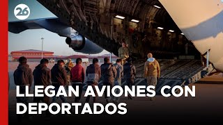 EEUU | Dos AVIONES MILITARES con DEPORTADOS llegaron a GUATEMALA