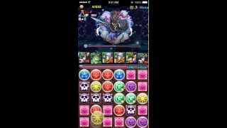 【パズドラ】ゼウスチャレンジ【ノーコン】海澪神　超地獄級 ヴェルダンディPT