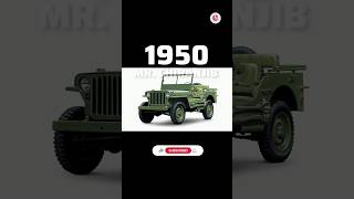 Evolution of Jeep Wrangler 1950-2023 #shorts #youtubeshorts @Chiranjib_Vlogs3 #viral #subscribe #like