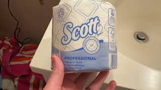 Scott® Professional 100% Recycled Fiber Standard Roll Toilet Paper Honest Review