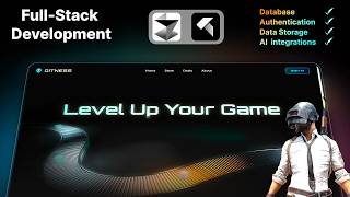 I Built a Full-Stack Gaming Website Using AI — Next.js, Tailwind & InsForge!