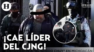 ¿Qué pasó en Michoacán? Captura de “El Gordo Chuy”, presunto líder del CJNG, desata balaceras