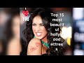 Top 15 most beautiful hollywood actress #imdb2022