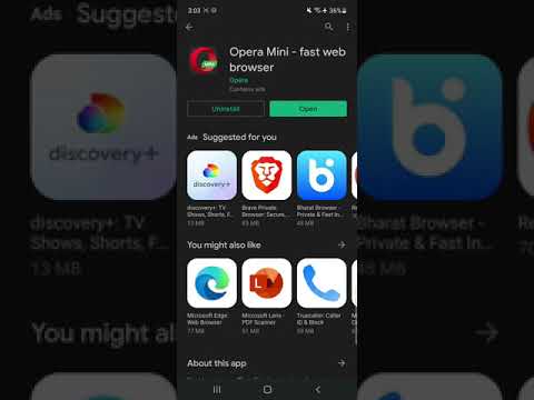 Cómo instalar Opera Mini en Android #opera #operamini