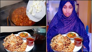 quracdi xajiga iyo carurta kafaideyso 😋 family breakfast recipes enjoy